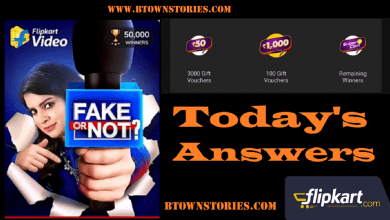 Flipkart Fake Or Not Fake Quiz Answers