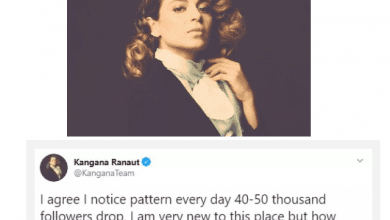 Kangana Ranaut Twitter Followers