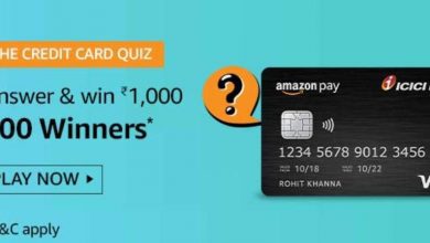 The Credit Card Quiz Answers