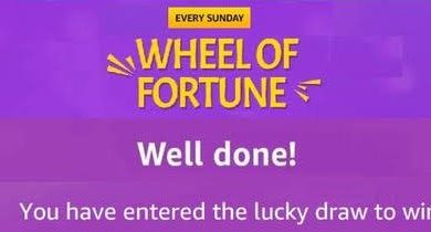 Amazon Wheel Of Fortune Quiz Answers - 20 Sep 2020 (Multiple Prizes)