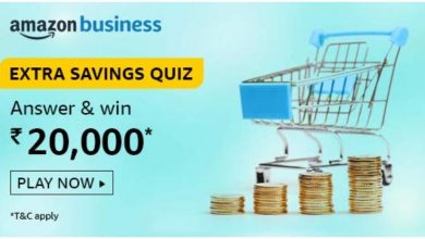 Amazon Extra Business Savings Quiz Answers
