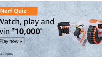Amazon Nerf Quiz Answers