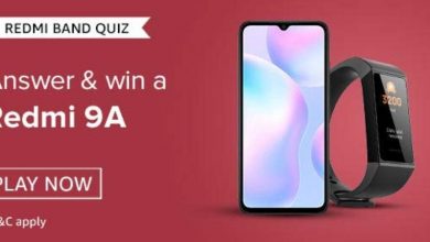 Amazon Redmi Band Quiz Answers