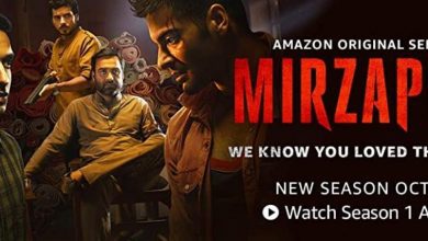 Mirzapur Season 2 from 23rd October 2020