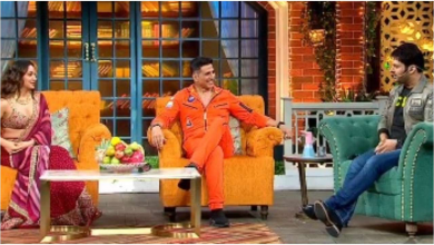 Akshay Kumar and Kiara Advani on Kapil Sharma Show