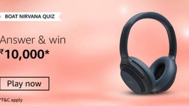 Amazon BOAT Nirvana Quiz Answers