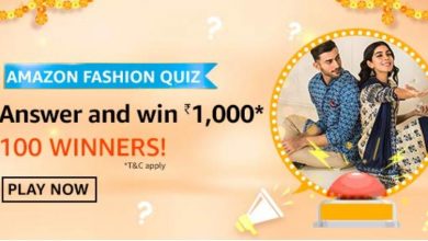 Amazon Fashion Quiz Answers