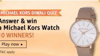 Amazon Michael Kors Diwali Quiz