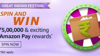 Amazon Spin And Win Great Indian Festival Edition 12
