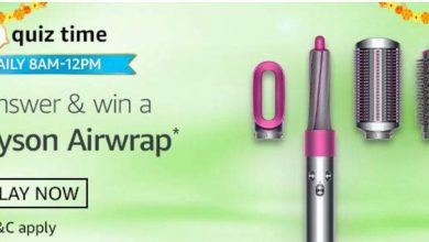 Get Answers To Amazon 14th Oct 2020 Quiz And Win Dyson Airwrap (1 Prize) 12 Dyson Airwrap