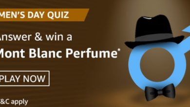 Amazon Mens Day Quiz Answers