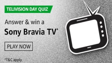 Amazon Television Day Quiz Ans