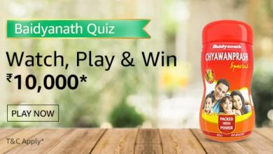 Amazon Baidyanath quiz answers