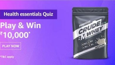 Amazon Health Essentials Quiz Answers