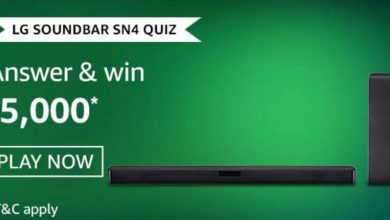 Amazon LG Soundbar SN4 Quiz Answers