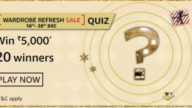 Amazon wardrobe refresh sale quiz answers