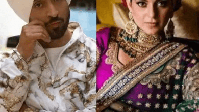 Diljit Dosanjh and Kangana Ranaut memes on Twitter