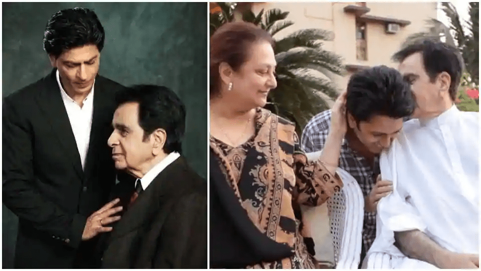 SRK and Riteish Wishes Dilip Kumar