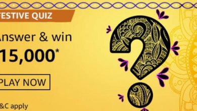 Amazon Festive Quiz Answers