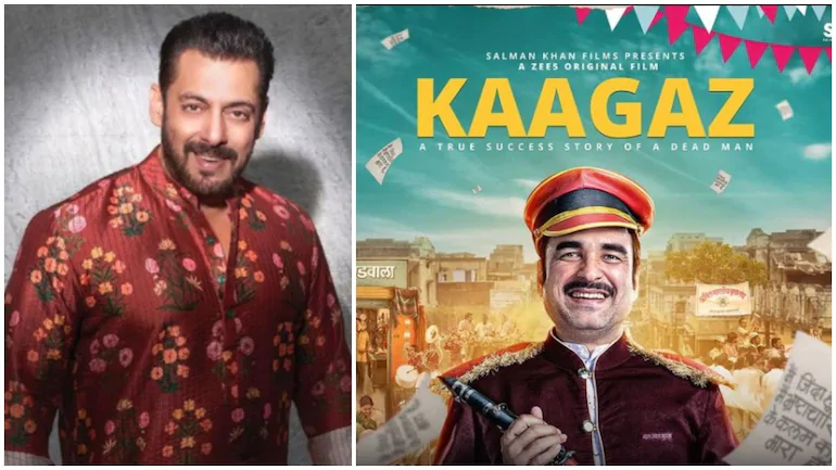 Salman Khan in Kagaaz movie