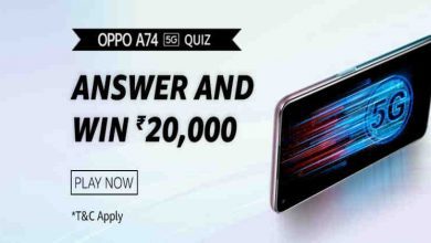 Oppo A74 5G Quiz Answers
