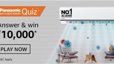 Amazon Panasonic Air Conditioner Quiz Answers Win 10000 Pay