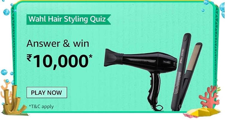 Amazon Wahl hair styling Quiz answers