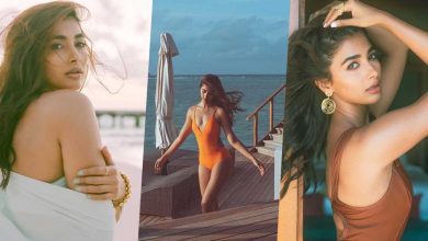 pooja-hedgdes-sizzling-beach