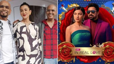 IRL Gauhar Khan promotes the show