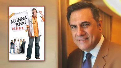 Boman irani on Munnabhai 3
