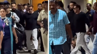 salman khan back from Dubai