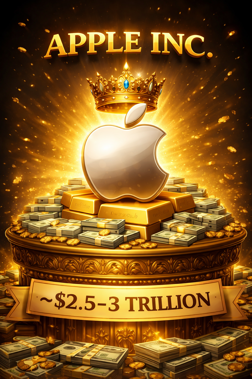 Apple Inc. 2.5–3 Trillion